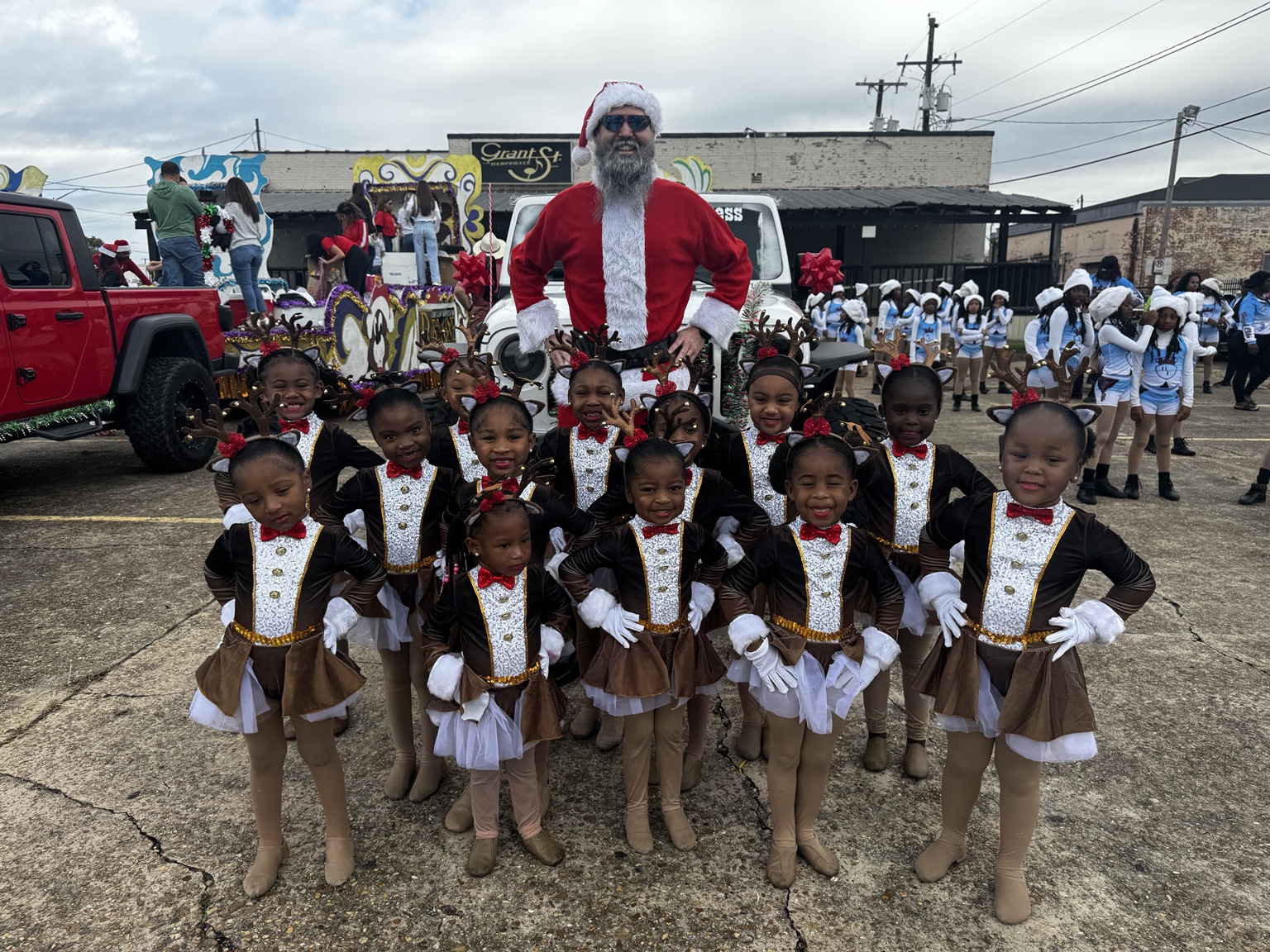 Royal Elite dancers at a parade